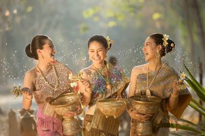 Songkran - water festival of Thailand — photo 1