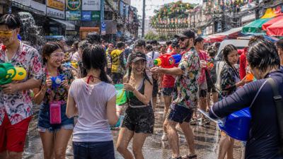 Songkran - water festival of Thailand — photo 2